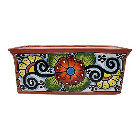Avera Home Goods 12 Rect Paint Planter APG019045